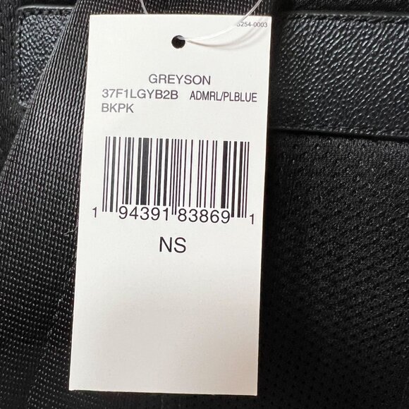 Michael Kors Greyson Large Backpack MK Admiral/Pale Blue - Picture 11 of 14